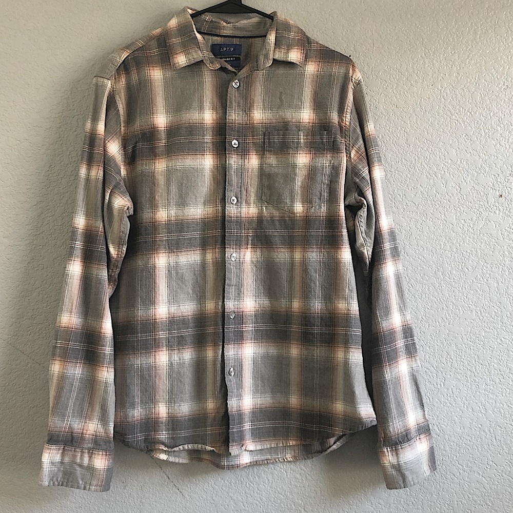 Apt 9 single pocket flannel